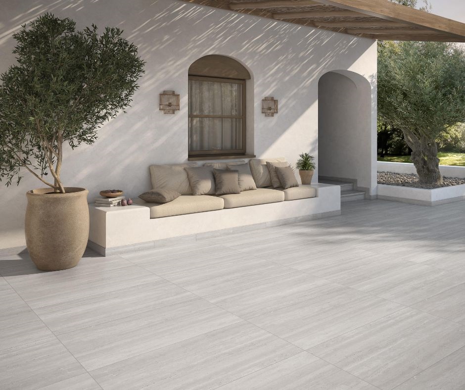 Peldano Beige Liso 120x33